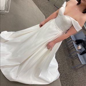 David’s Bridal wedding dress